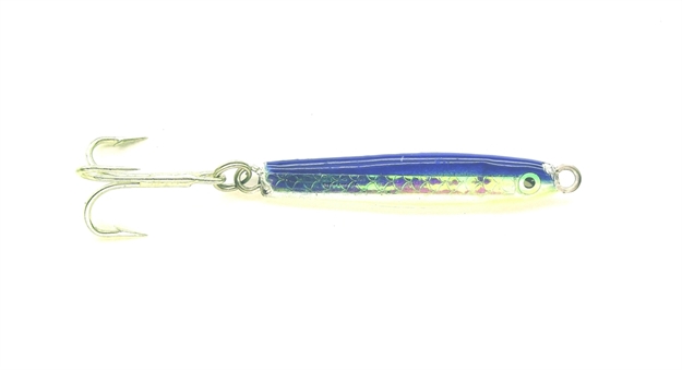 Picture of HR Tackle Painted Stingsilver Jig, 3/4 Oz, Blue Pearl Silverside