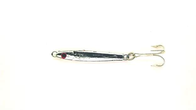 Picture of HR Tackle Painted Stingsilver Jig, 3/4 Oz, Chrome Silverside