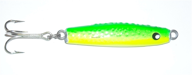 Picture of HR Tackle Short Body Stingsilver Jig, 2 Oz, Slime Lime