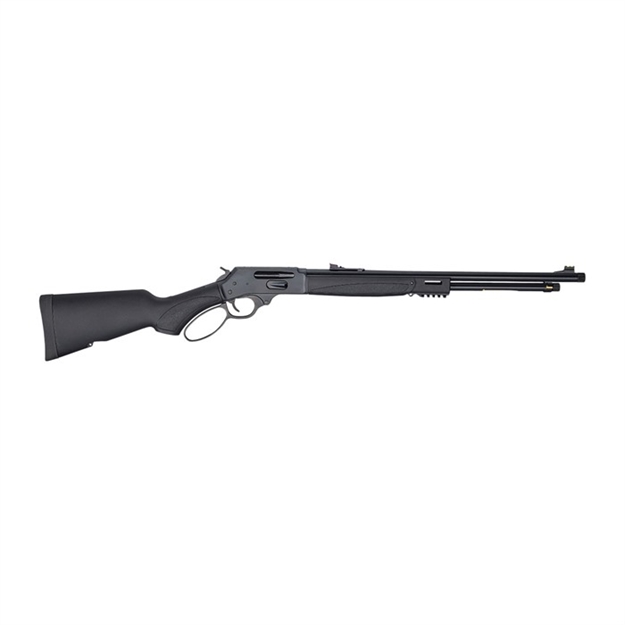 Picture of Hrac Lever Action Rifle, 30-30 Win, 21.375" Bbl, Blued, Synthetic Stock, Large Loop, F.O Sights, Picatinny Rail, 5+1 Rnd H009X