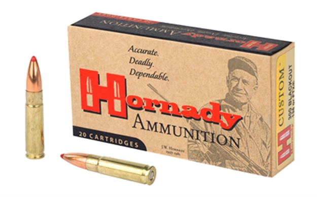 Picture of  Hornady 80881 Custom  300Blackout 135Gr Flex Tip Expanding 20 Per Box/10 Case 090255808810