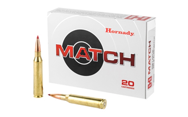 Picture of  Hornady 82300 Match  338Lapuamag 285Gr Extremely Low Drag-Match 20 Per Box/6 Case 090255823004