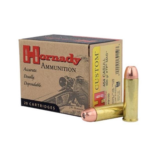 Picture of  Hornady 9150 Custom  454Casull 300Gr Hornady Xtp Mag 20 Per Box/10 Case