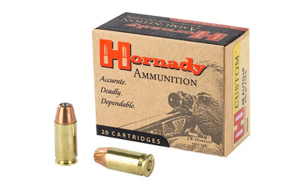 Picture of  Hornady 9096 Custom  45Acp+P 230Gr Hornady Xtp Hollow Point 20 Per Box/10 Case