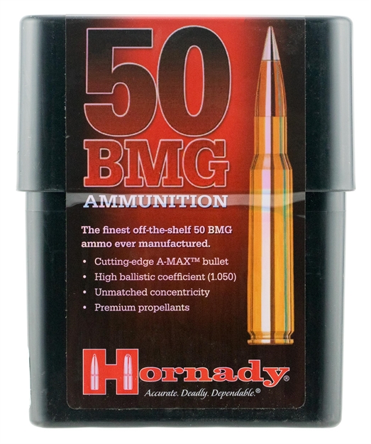 Picture of  Hornady 8270 Match  50Bmg 750Gr Hornady A Max 10 Per Box/10 Case 090255382709