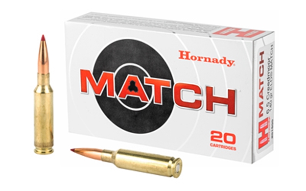 Picture of  Hornady 81500 Match  6.5Creedmoor 140Gr Extremely Low Drag-Match 20 Per Box/10 Case 090255815009