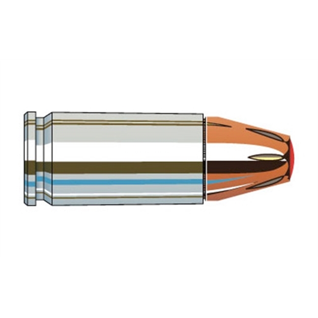 Picture of Hornady Critical Duty Pistol Ammo 9Mm Luger +P, Flexlock, 135 Gr, 1110 Fps, 25 Rnd, Boxed 090255902266