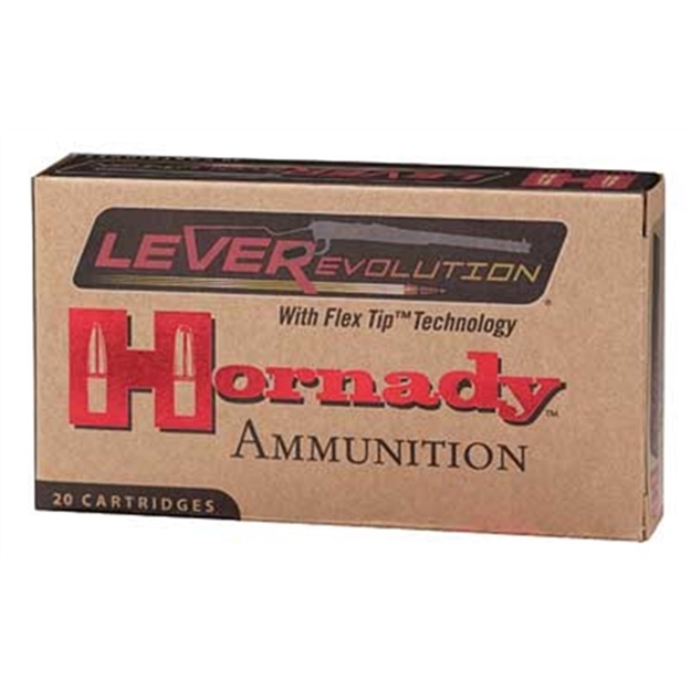 Picture of Hornady 82730 Leverevolution  30-30Win 160Gr Flex Tip Expanding 20 Per Box/10 Case 090255827309