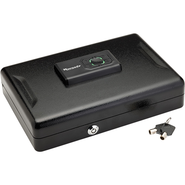 Picture of  Hornady 95432 Keypad Vault  Keypad Key Entry Black Steel For 4" Pistols