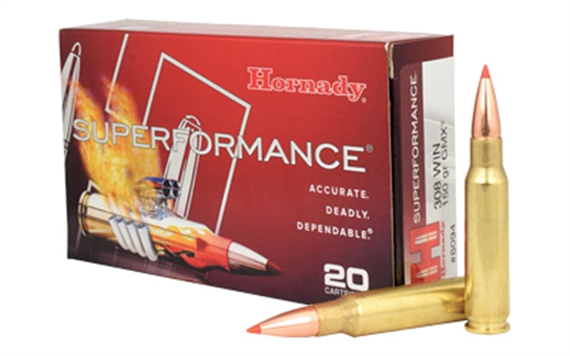Picture of  Hornady 80944 Superformance  308Win 150Gr Copper Alloy Expanding 20 Per Box/10 Case 090255809442