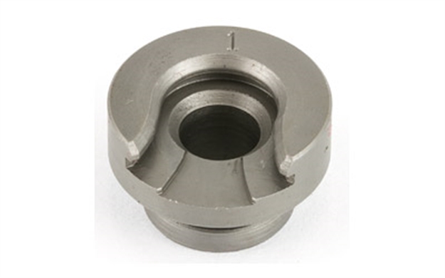 Picture of  Hornady 390541 Shell  Holder Universal Size #1 Silver Multi Caliber Steel