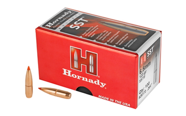 Picture of  Hornady 26173 Sst  6.5Mm .264 123 GR Super Shock Tip 100 Per Box/ 25 Case