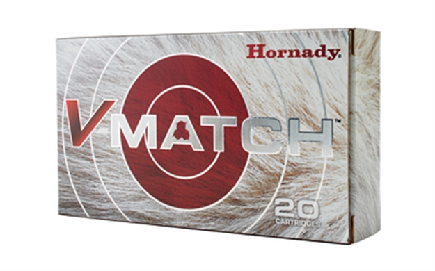 Picture of  Hornady 81542 V-Match  22Arc 62Gr Eld-Vt 20 Per Box/10 Case 090255815429