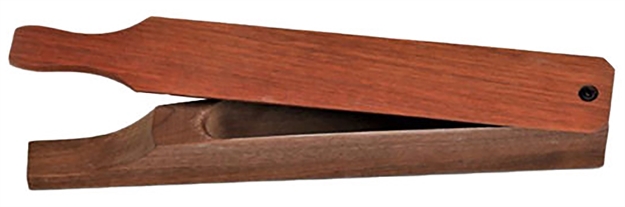 Picture of  HS Strut Hs-Pb-Lngbx Butski Long Stroker  Box Call Attracts Turkeys Natural Walnut/Purple Heart