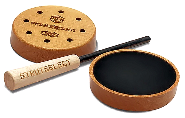 Picture of Hunters Specialties Drury Outdoors Signature Turkey Aluminum Pot Call W/Custom Dymalux Striker HS-DOD-PC 813628004301