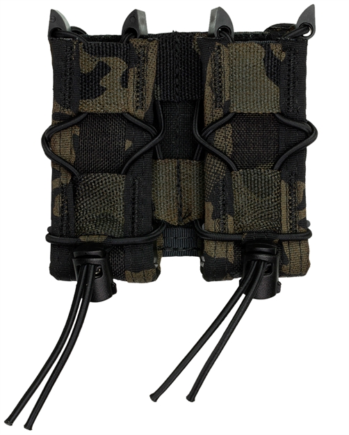Picture of  High Speed Gear 13Pt12mb Taco Mag Pouch Double Multicam Black Nylon Belt Belts 2.25" Wide Compatible W/ Pistol 849954027868