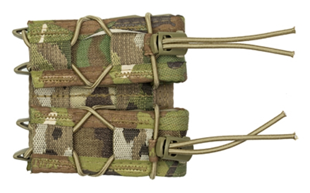 Picture of  High Speed Gear 11Pt02mc Taco Mag Pouch Double Multicam Nylon Molle Compatible W/ Pistol 849954014707