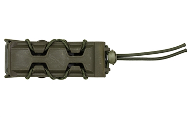 Picture of  High Speed Gear 16Pt01od Taco V2 Mag Pouch Single, OD Green Polymer, Belt Clip/Molle U-Mount, Compatible W/ Pistol Mags