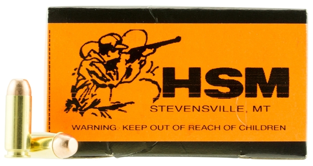 Picture of  Hsm 10Mm2n Training  10Mm Auto 180 GR Full Metal Jacket 50 Per Box/ 20 Case 837306002939