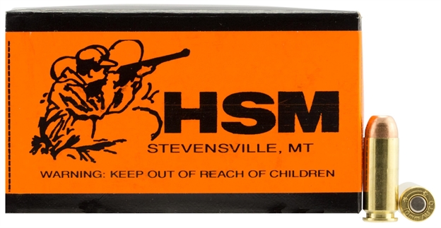 Picture of  Hsm 10Mm8n Training  10Mm Auto 200 GR Full Metal Jacket 50 Per Box/ 20 Case 837306006104