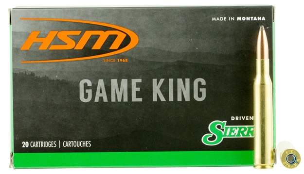 Picture of  Hsm 27012N Game King  270 Win 130 GR Sierra Gameking Spitzer Boat Tail 20 Per Box/ 20 Case 810742022884
