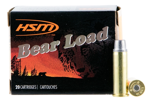 Picture of Hsm 414N20 Bear Load  41 Rem Mag 230 GR Semi Wadcutter 20 Per Box/ 20 Case 41-4-N20 810742026417