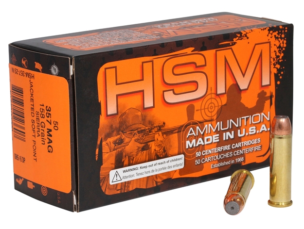 Picture of Hsm 416N20 Pro Pistol  41 Rem Mag 210 GR Jacketed Hollow Cavity 20 Per Box/ 20 Case 41-6-N20 810742026356