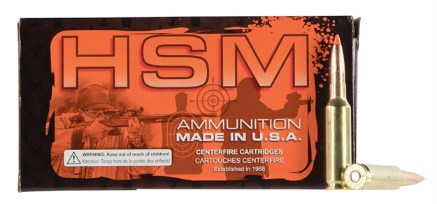 Picture of Hsm Ammo 6.5 Creedmoor 140Gr. Sierra Varmint Tip 20-Pack