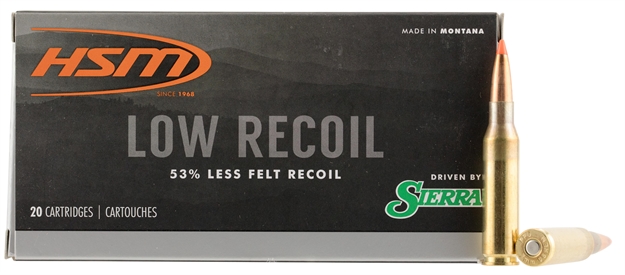 Picture of  Hsm 7Mm0810n Low Recoil  7Mm-08 Rem 140 GR Orange Polymer Tip 20 Per Box/ 25 Case 810742024727