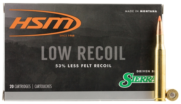 Picture of  Hsm 27014N Low Recoil  270 Win 130 GR Orange Polymer Tip 20 Per Box/ 20 Case 810742024710