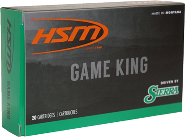 Picture of  Hsm 300Winmag14n Game King  300 Win Mag 200 GR Sierra Gameking Spitzer Boat Tail 20 Per Box/ 20 Case