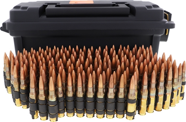 Picture of Hsm Ammo .308 Win 147Gr. Fmj Linked Tracer 40% 200Rds Can