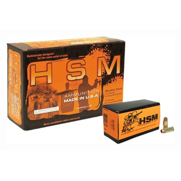 Picture of Hsm Ammo Double Duty .40S&W 180Gr. Combo-Pack Fmj/Hp 300Rd