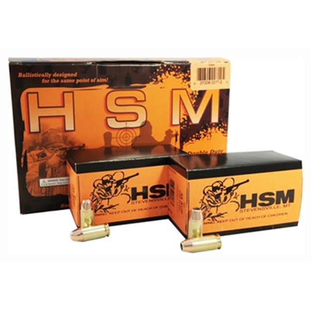 Picture of Hsm Ammo Double Duty .45Acp 230Gr. Combo-Pack Fmj/Hp 300Rd