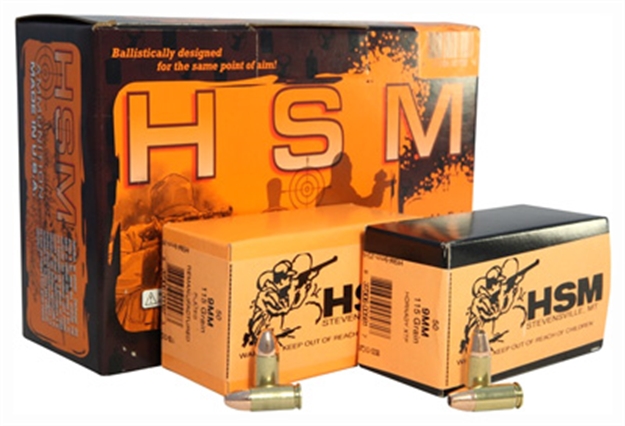 Picture of Hsm Ammo Double Duty 9Mm Luger 115Gr. Combo-Pack Fmj/Hp 300Rd
