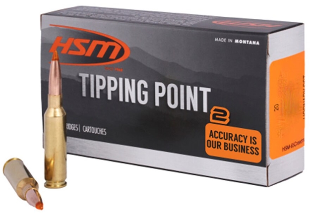 Picture of Hsm 7Mm0812n Tipping Point Super Shock Tip 7Mm-08 Rem 162 GR Hornady Sst 20 Per Box/ 25 Case 7mm08-12-N 810742028732