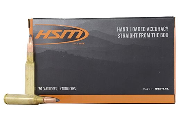 Picture of Hsm Ammunition 7X57mm Mauser 140Gr Soft Point 20Rd 20Bx/Cs 7MAUSER6N