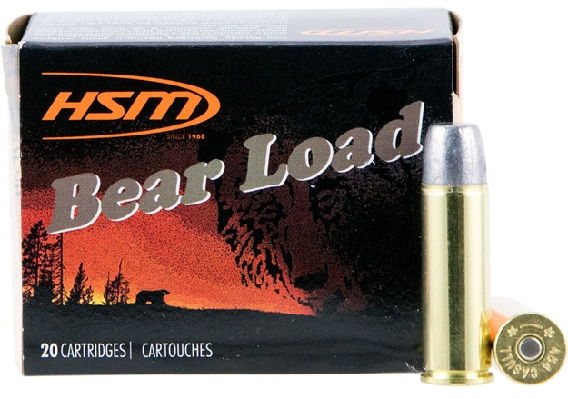 Picture of Hsm Ammunition Bear Load 454Cas 325Gr Wfn Gas 20/20 454C4N20 810742026448