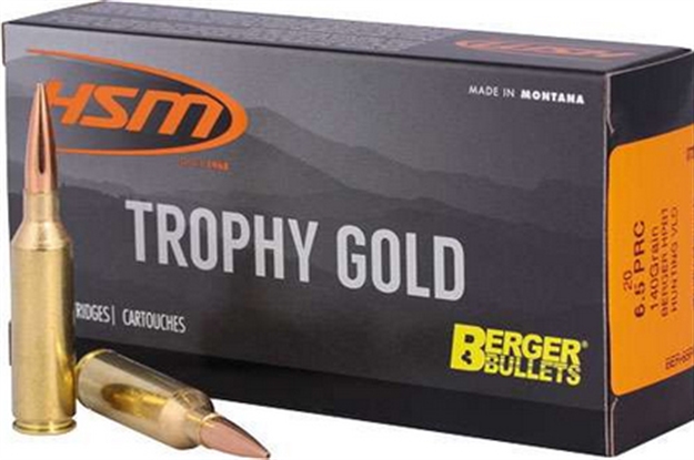 Picture of Hsm Ammunition Berger 6.5Prc 140Gr Match Hunting Vld 20/25 BER65PRC140VLD