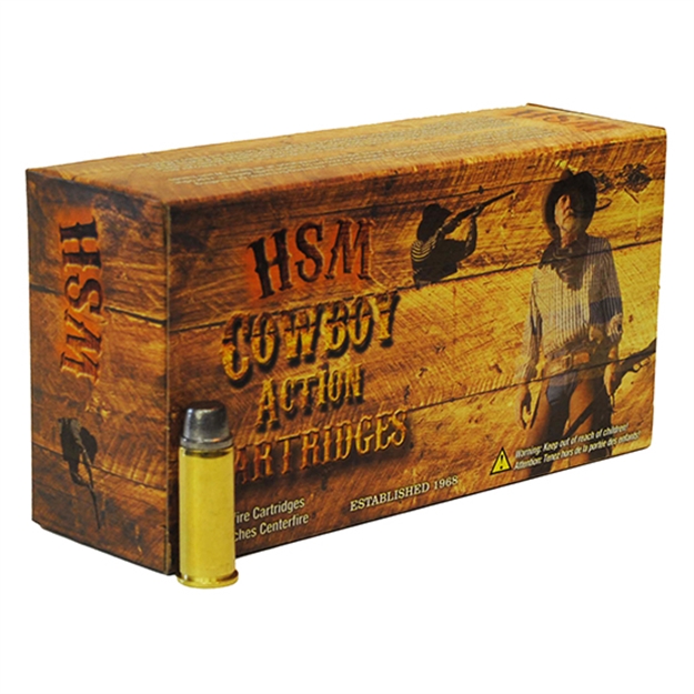 Picture of Hsm Ammunition Cowboy Action 38-40 180Gr Rnfp Soft 50/10 38401N