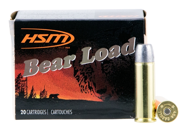 Picture of Hsm 454C4n20 Bear Load  454 Casull 325 GR Wide Flat Nose 20 Per Box/ 20 Case 454C-4-N20 810742026448