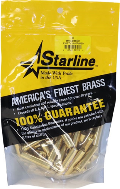 Picture of Hsm Brass .350 Legend Unprimed New 50Ct 350LEGENDEUP-50 810742027230