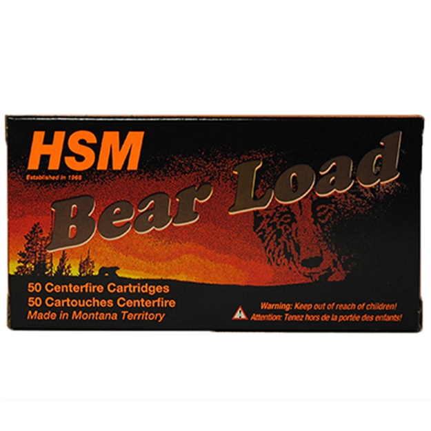 Picture of Hsm 500Sw6n Bear Load  500 S&W Mag 440 GR Wide Flat Nose 20 Per Box/ 25 Case HSM500SW6N 837306003585