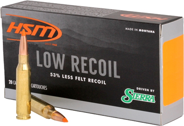 Picture of Hsm Low Recoil 6.5 CM 140Gr Sbt 20Rd 25Bx/Cs HSM65CREEDMOOR6N