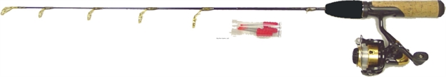 Picture of HT 25 Polar Lite Jig Stik Combo - Medium - Graphite W/ Ds-102G 2B Iar