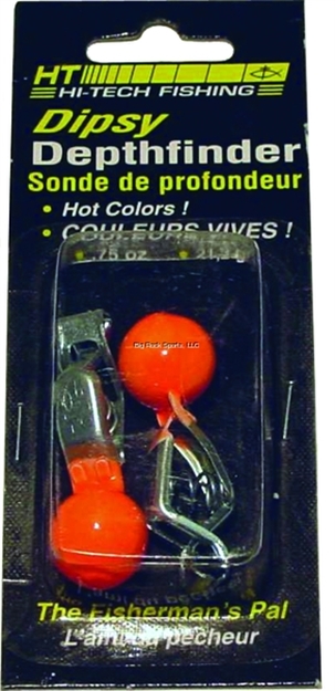 Picture of HT Depthfinder 3/4Oz Blaze Org Painted 2Pk