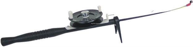 Picture of HT Little Jigger Jig Pole 25" Rigged W/Bobber/Stand