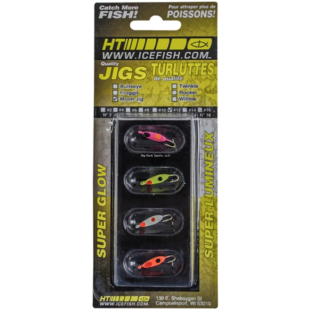 Picture of HT Moon Jig Assortment Size 12 Hook 4/Pack