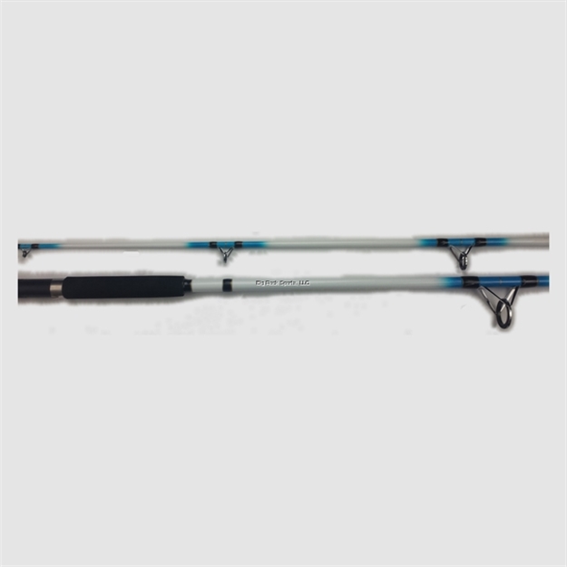 Picture of HT Ol'whiskers Big Blue Pro Glow Catfish Rod 7' 2Pc MH Spining Guides