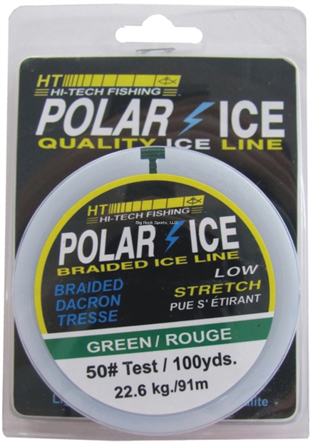 Picture of HT Polar Ice Braided Line 30# 100 Yard Green